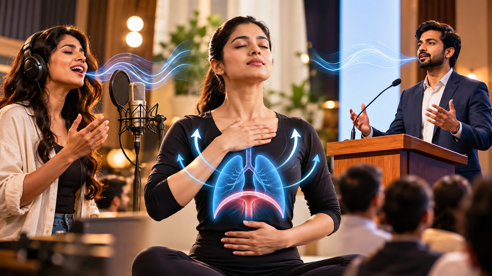 Breathing Techniques in Singing & Public Speaking | T‑Series StageWorks Academy